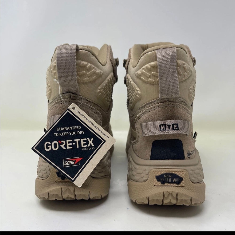 VANS Crestline GORE-TEX MTE Khaki / Tan Boots Waterproof new - Picture 3 of 4
